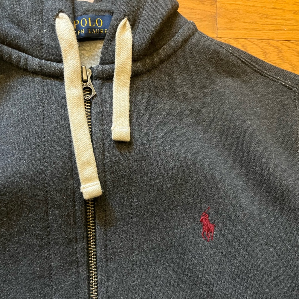 Polo Ralph Lauren dark grey zip up